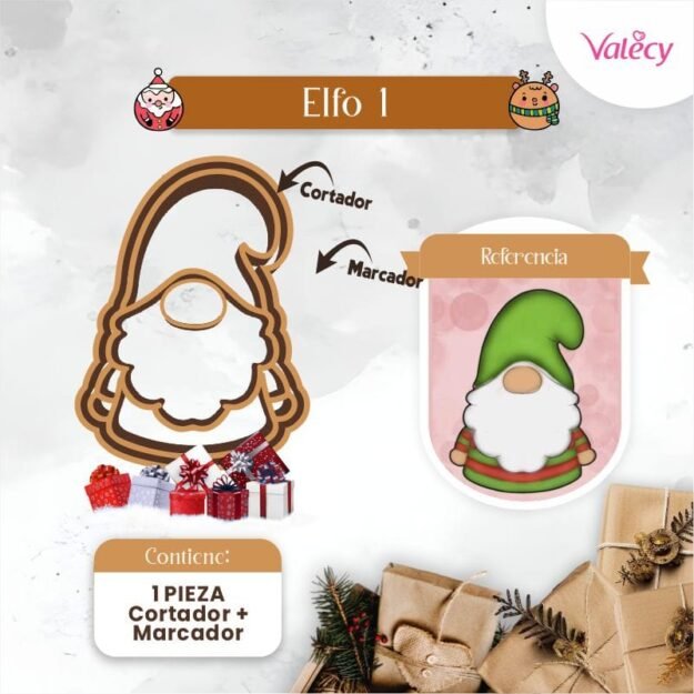 Elfo N°1 - Cortador y Marcador - Plástico